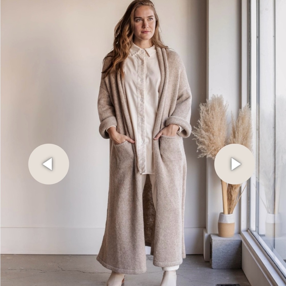 Atelier Delphine Haori Extra Long Coat - XS
